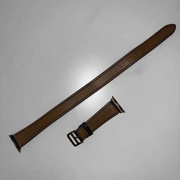 Double Wrap Apple Watch Leather Band - Picture 2 of 5
